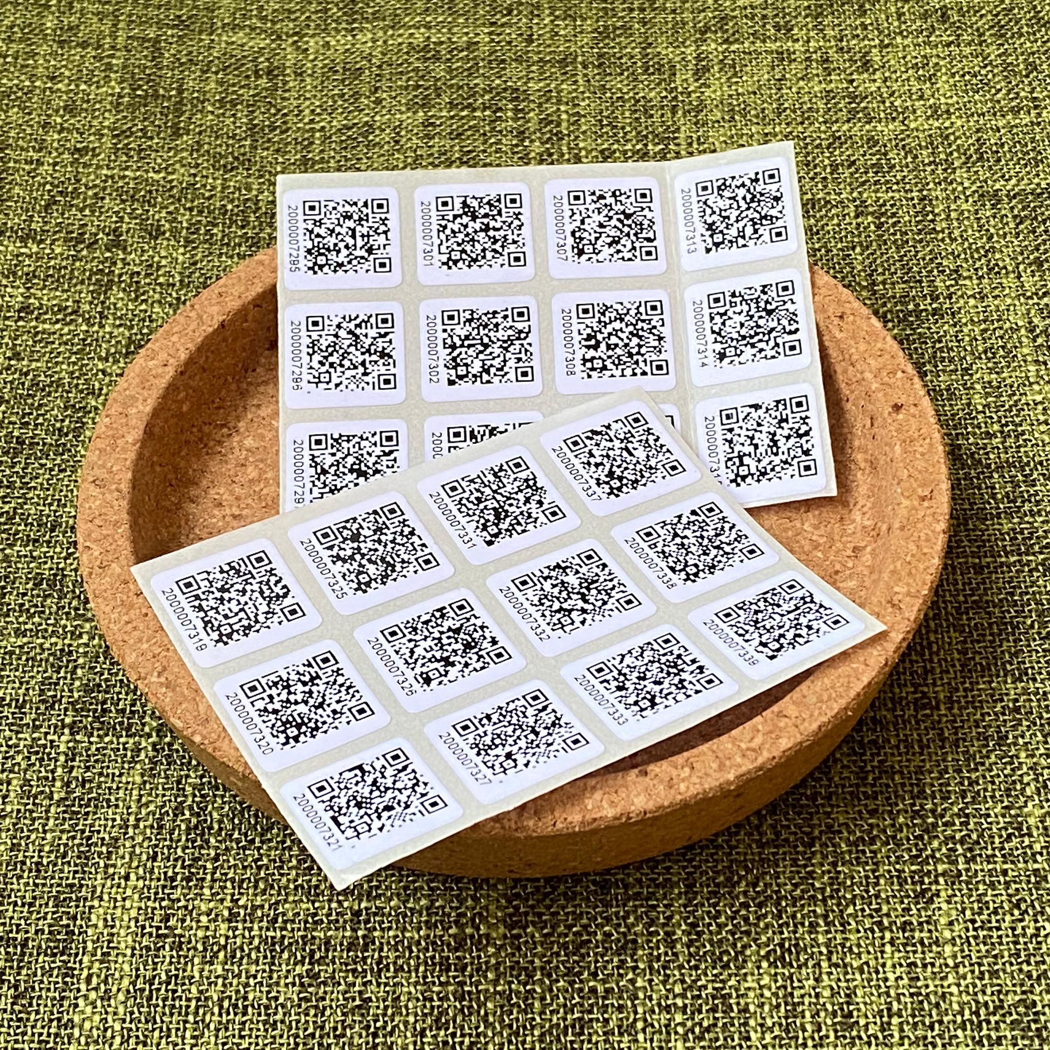 QR CODE 防水貼紙